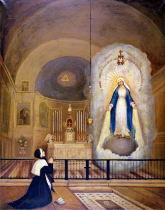 le-cerf-apparition-of-the-virgin-to-st-catherine-laboure-31st-july-1830-1835